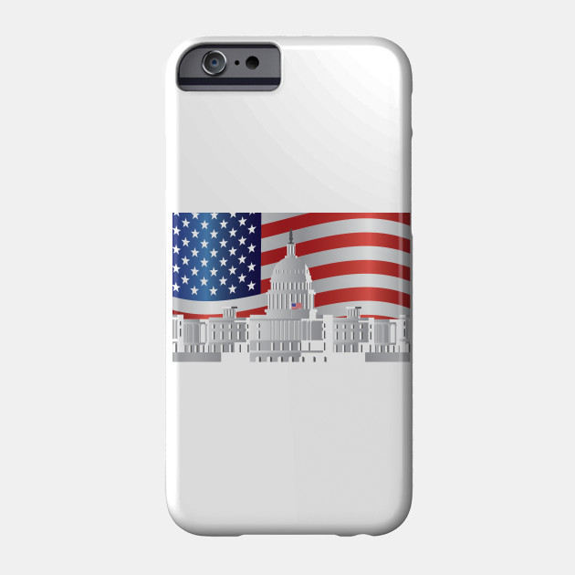 630x630 Washington Dc American Flag Vector