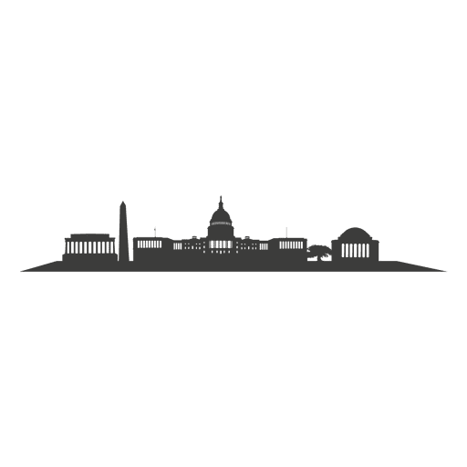 512x512 Washington Dc Skyline Silhouette
