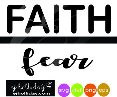 480x401 Faith Fear Dc Dxf Png Vector Graphic Design Digital
