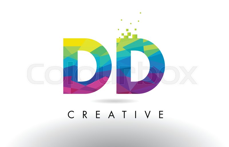 Dd D D Colorful Letter Design With Stock Vector Colourbox 800x515 Dd D D Colorful Letter Design With Stock Vector Colourbox