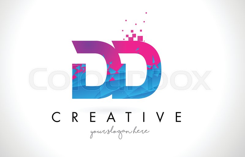 Dd D D Letter Logo With Broken Stock Vector Colourbox 800x515 Dd D D Letter Logo With Broken Stock Vector Colourbox