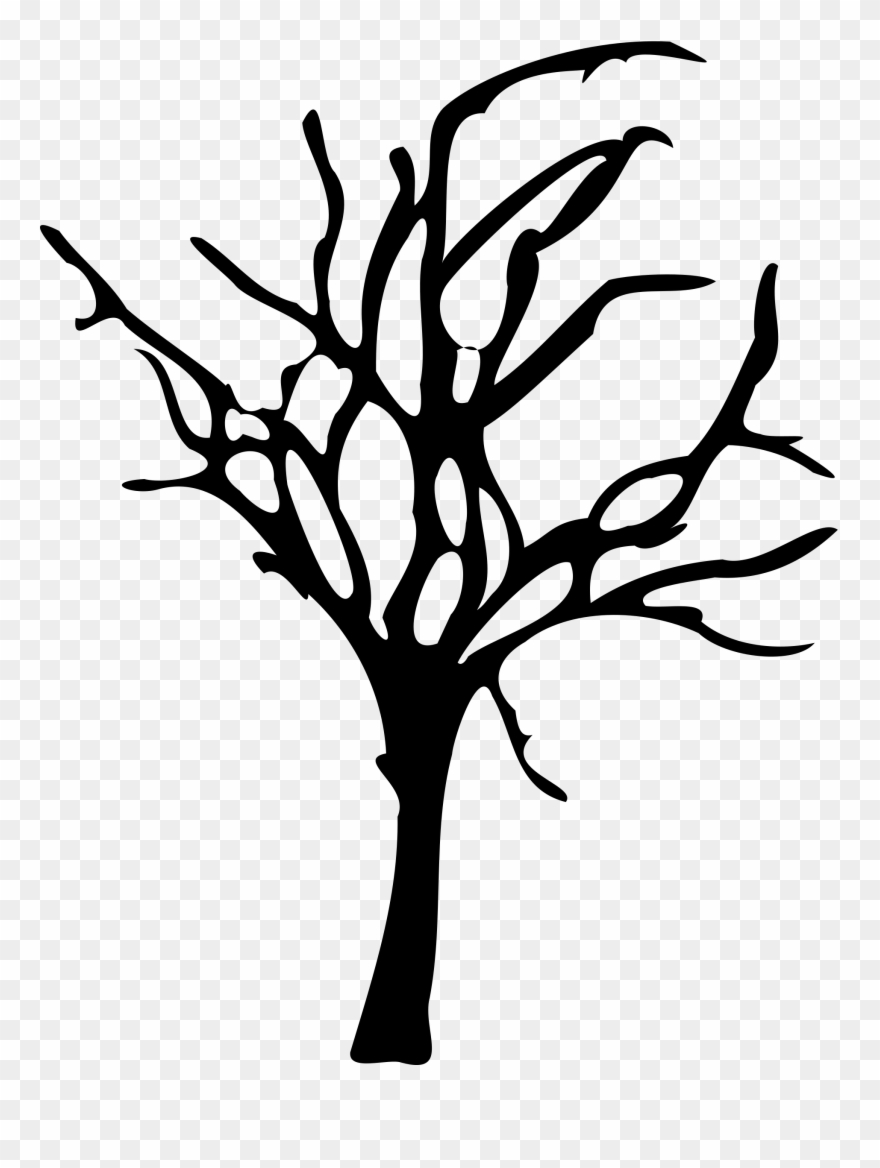 Dead Tree Silhouette Vector at Vectorified.com | Collection of Dead ...