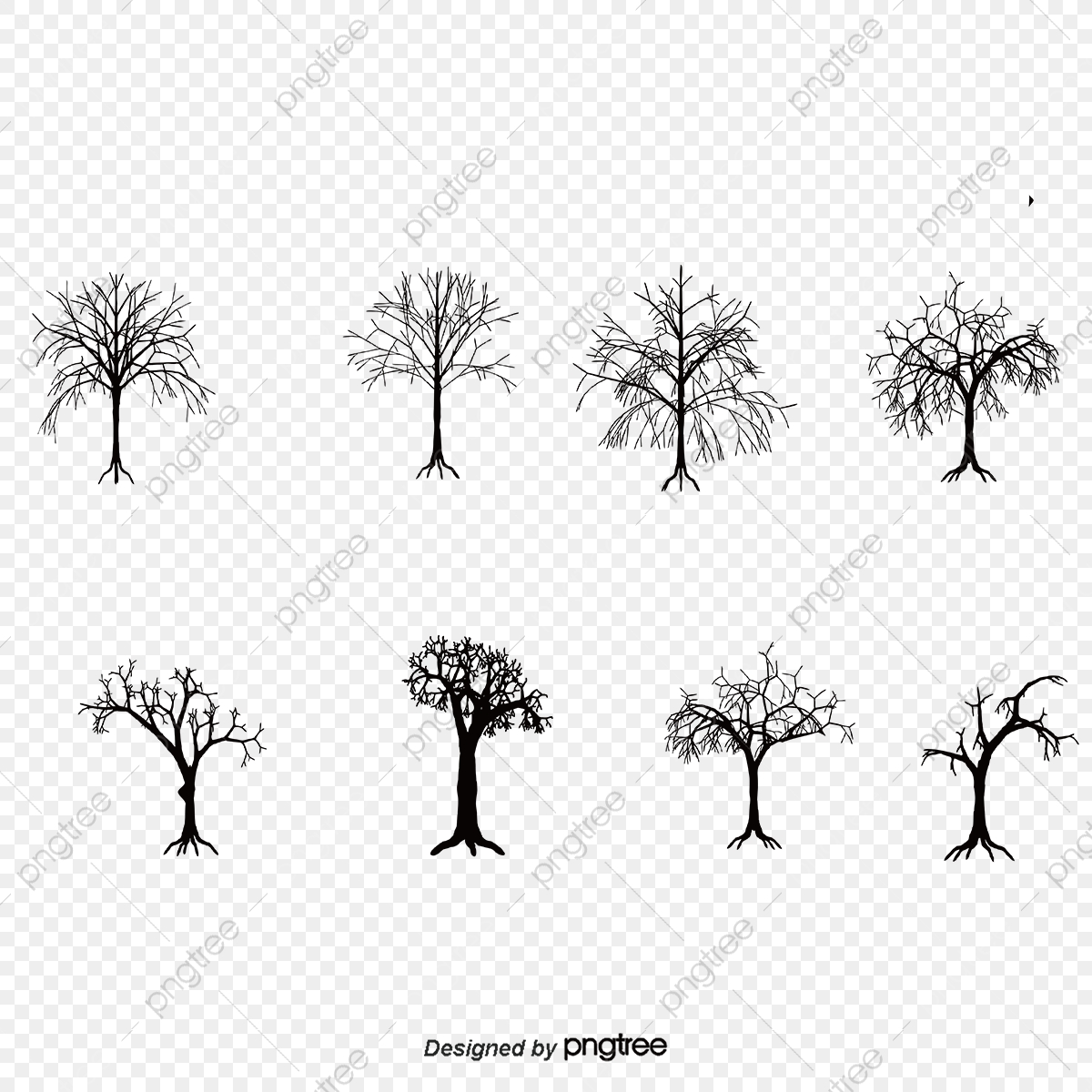 1200x1200 Dead Tree Silhouette Vector, Tree Vector, Silhouette Vector