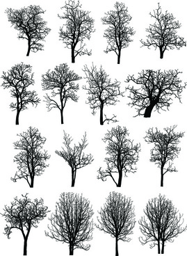 269x368 Dead Trees Free Vector Download