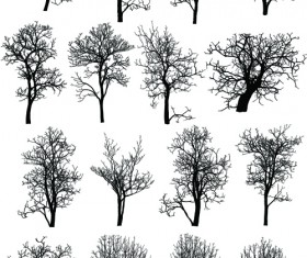 280x235 Dead Trees Vector