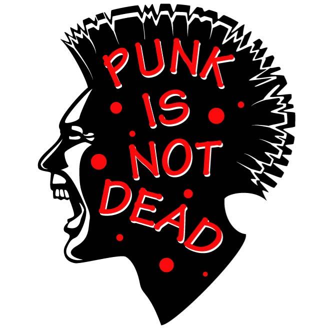 660x660 Free Punk Is Not Dead Vector Graphics Files, Vectors