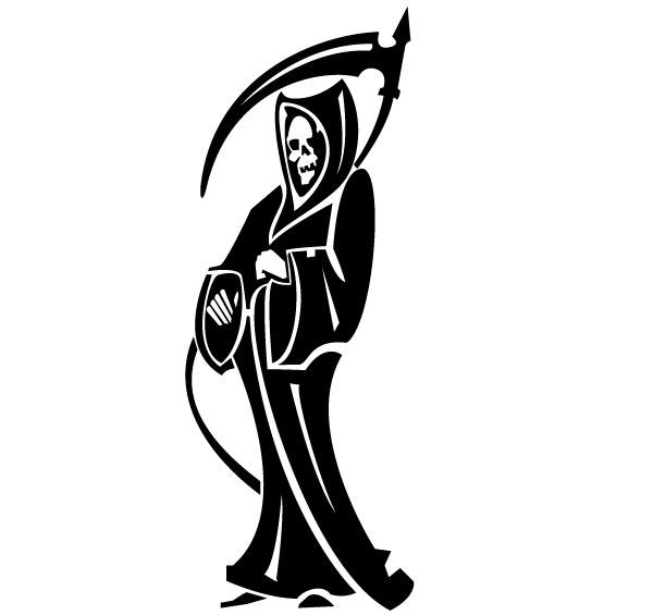 600x565 Mrs Death Vector