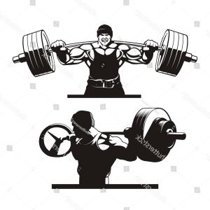 Stock Illustration Cartoon Man Barbell Exercises Squat Deadlift 300x300 Stock Illustration Cartoon Man Barbell Exercises Squat Deadlift