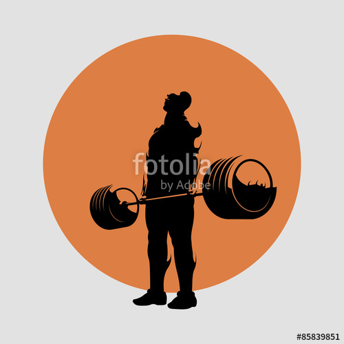 Powerlifting Deadlift Barbell Stock Image And Royalty Free Vector 500x500 Powerlifting Deadlift Barbell Stock Image And Royalty Free Vector