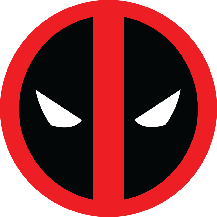 900x900 Deadpool Logo Fill