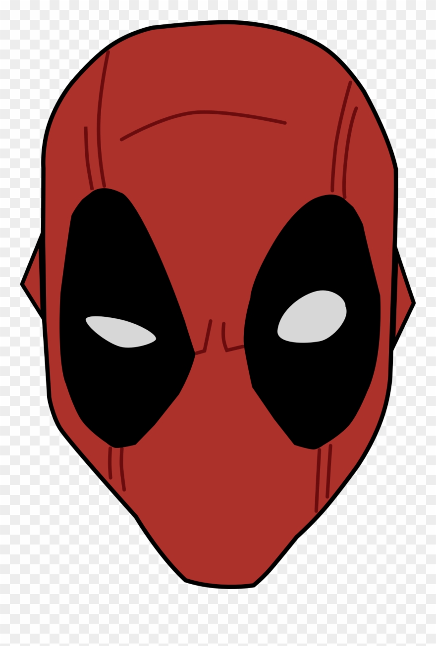 880x1305 Vector Deadpool Clipart