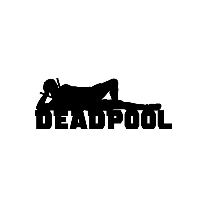 690x690 Deadpool Superhero Graphics Design Dxf