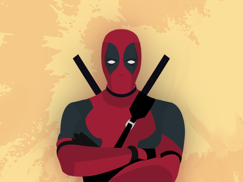 800x600 Deadpool Vector Art