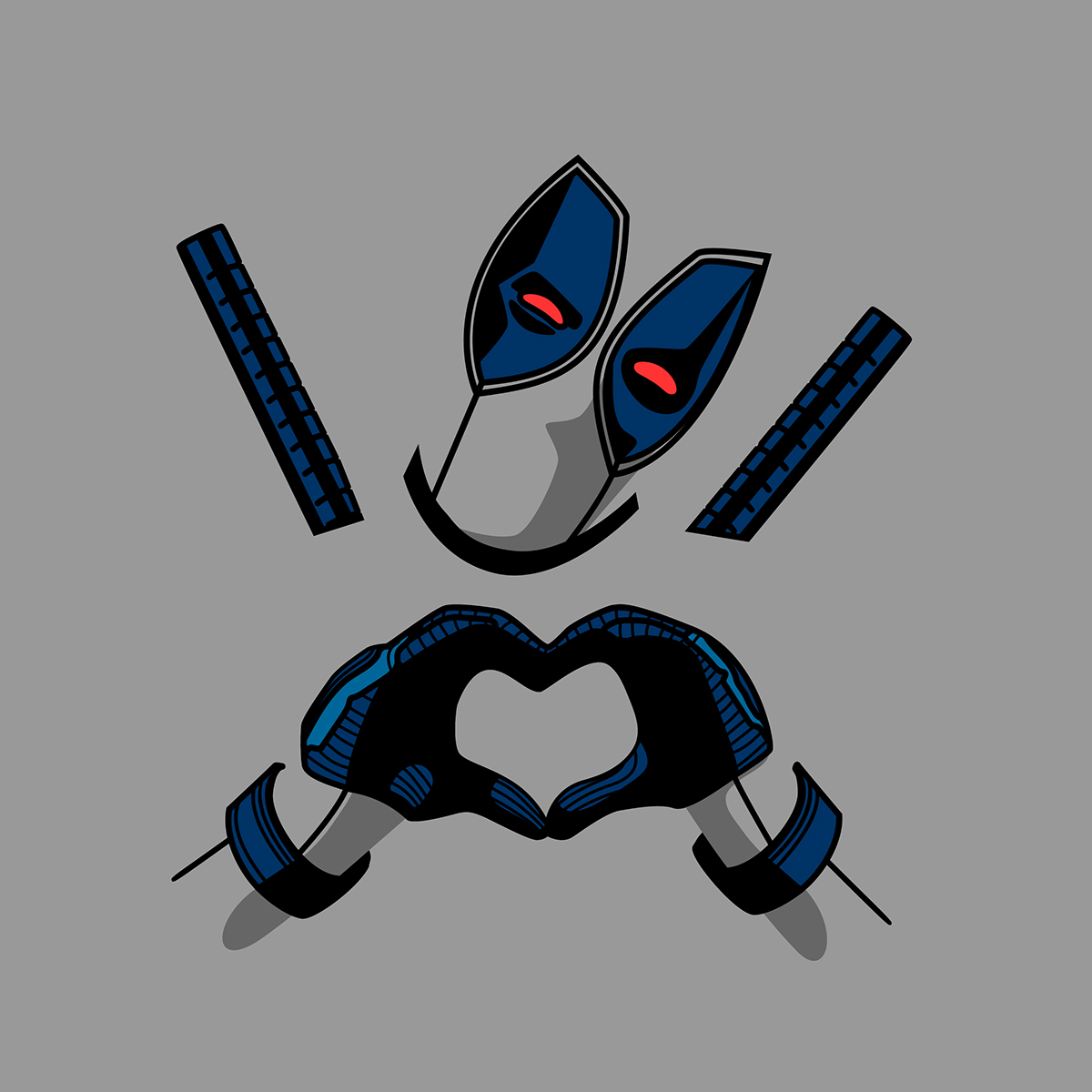 1200x1200 Deadpool Vector Illustration On Student Show