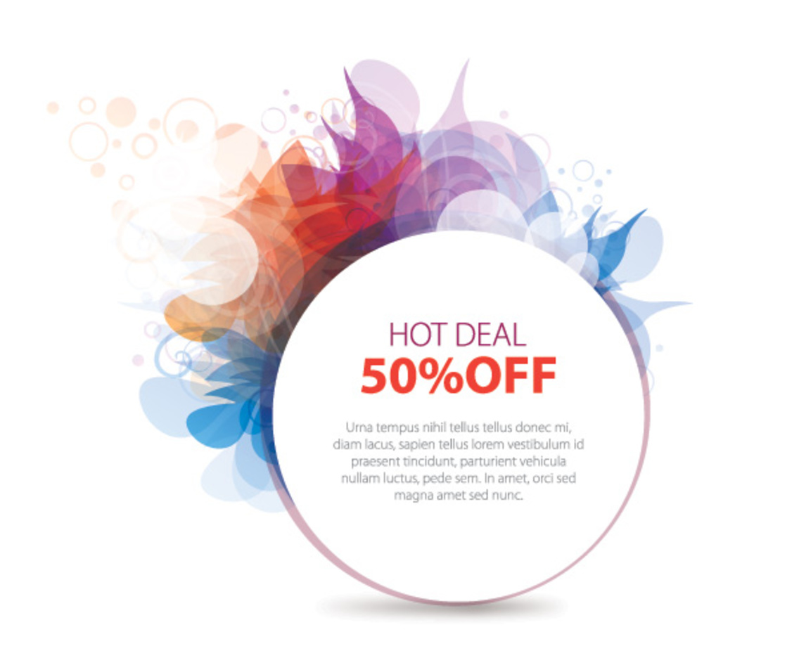 1136x936 Hot Deal Vector Art Graphics