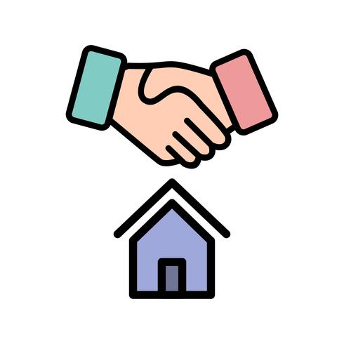 490x490 House Deal Vector Icon