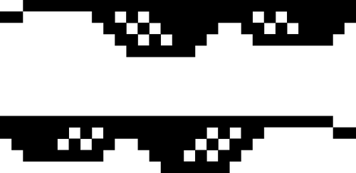 500x244 Pixel Glasses