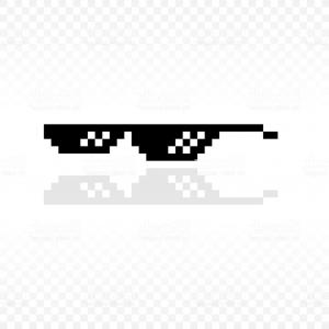 Deal With It Glasses Vector at Vectorified.com | Collection of Deal ...