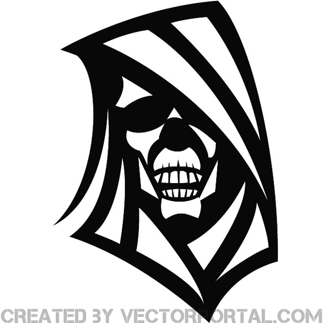 660x660 Face Of Death Vector Graphics