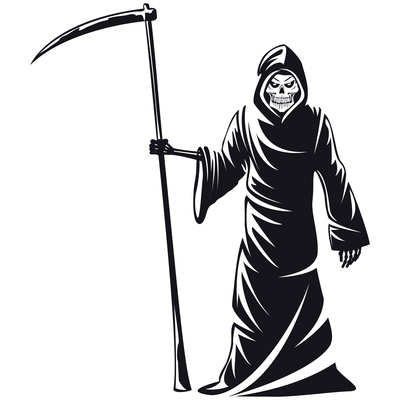 400x400 Page Death On Curated Vector Illustrations, Stock Royalty Free