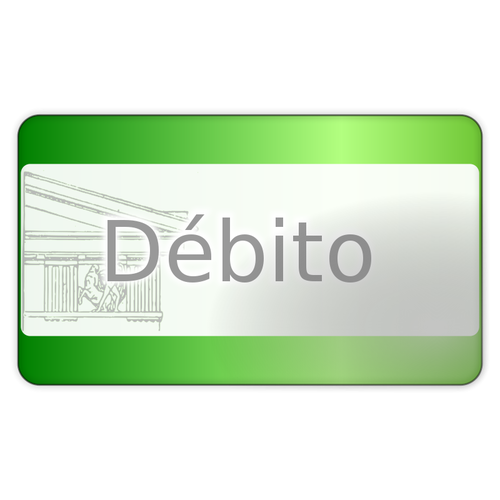 Debit Card Vector Icon 500x500 Debit Card Vector Icon