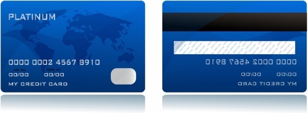 Debit Card Vector Free Vector Download 600x221 Debit Card Vector Free Vector Download