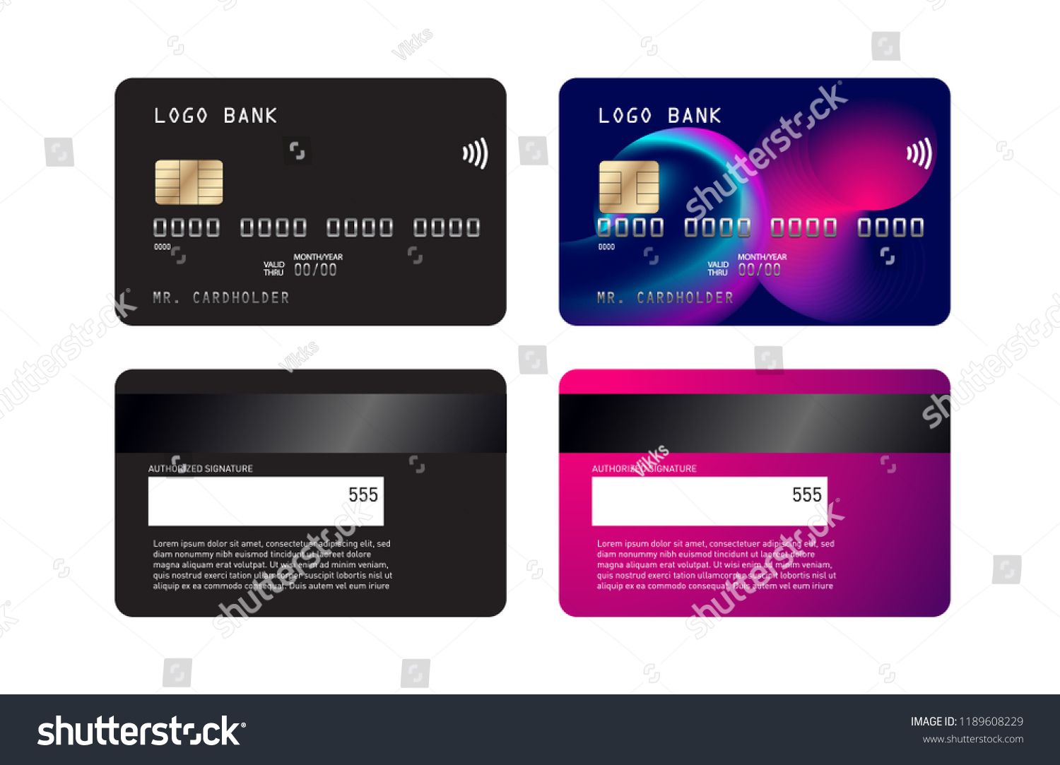 Luxury Credit Card Template Design With Inspiration 1500x1083 Luxury Credit Card Template Design With Inspiration