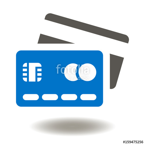 Credit Bank Card Vector Icon Debit Card Illustration Stock 500x500 Credit Bank Card Vector Icon Debit Card Illustration Stock