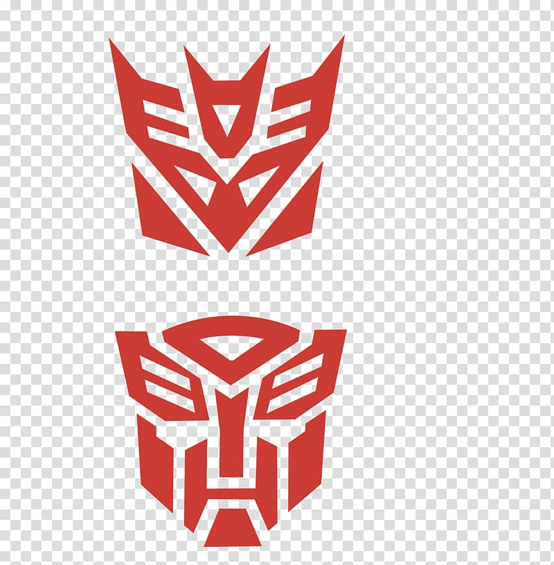 800x815 Transformers Autobots And Decepticons Logo Illustration