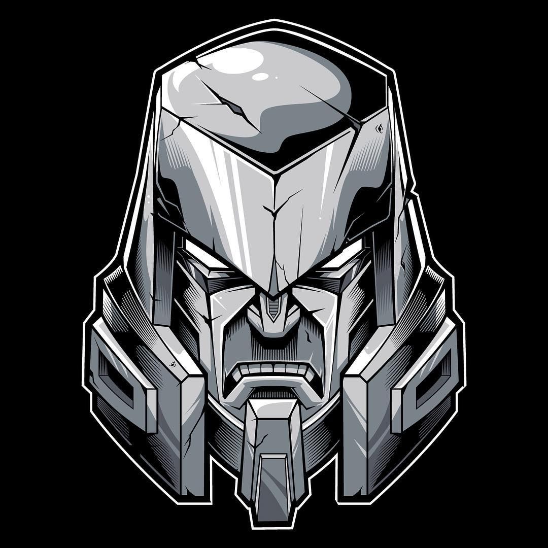 1080x1080 Old School Megatron!