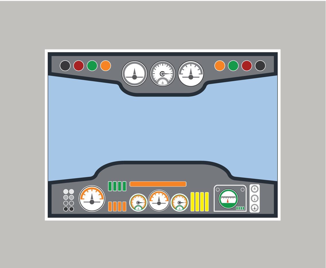 1136x936 Flight Deck Vector Vector Art Graphics