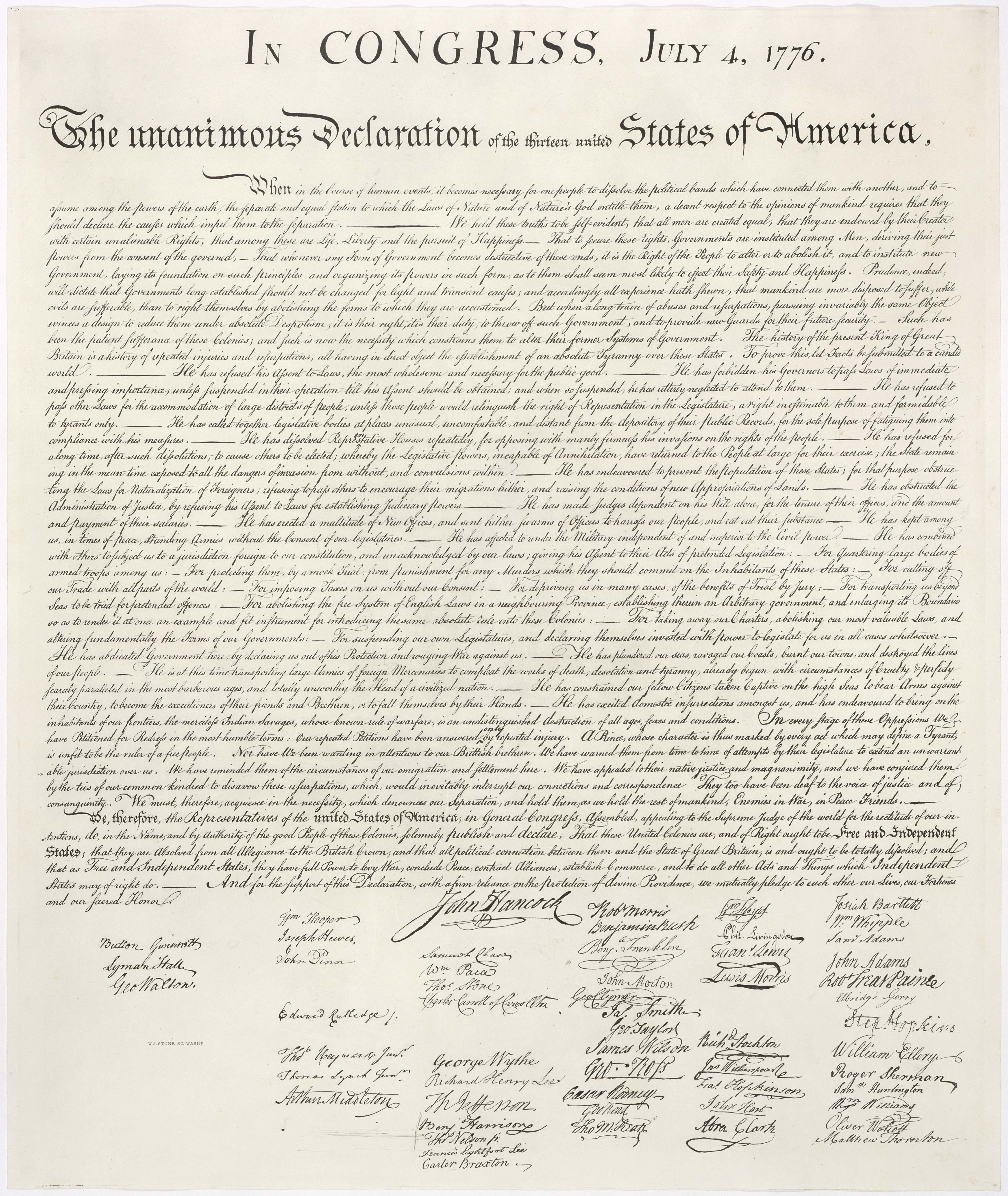 3923x4656 Fileunited States Declaration Of Independence