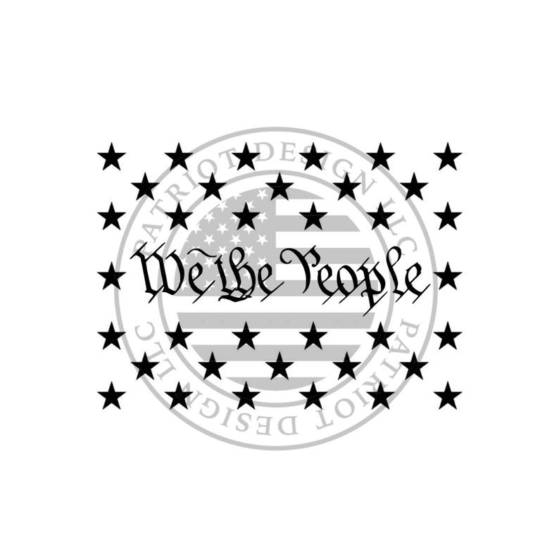 794x794 We The People Union Declaration Wood Flag Makers Etsy