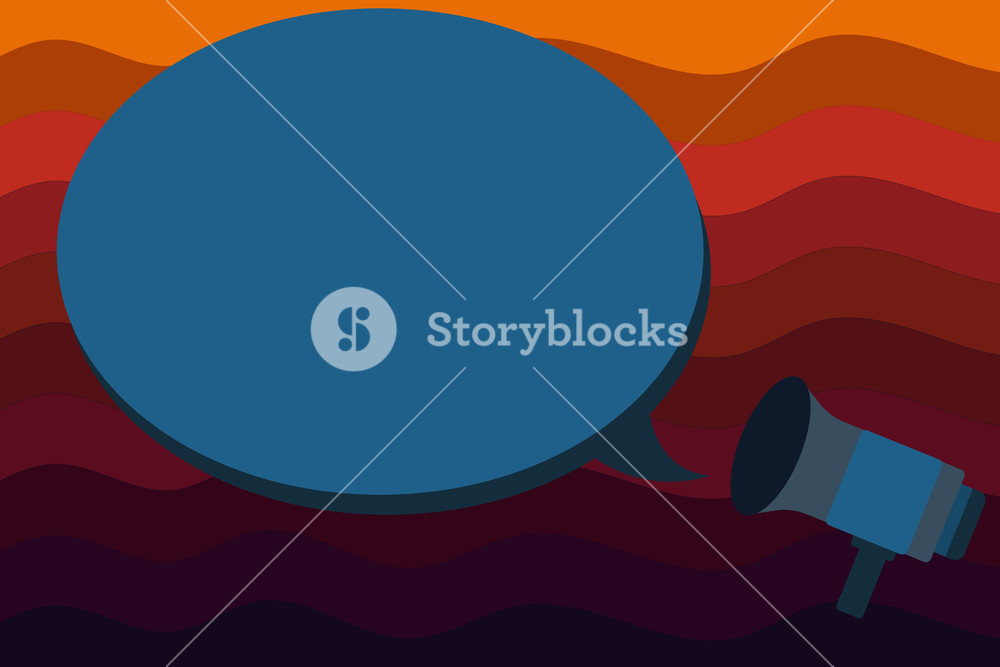 1000x667 Flat Design Vector Illustration Empty Esp Template Copy Text