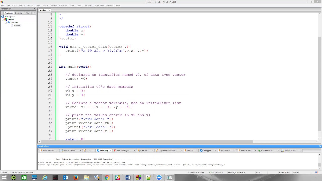 1280x720 Vector Structure, Part