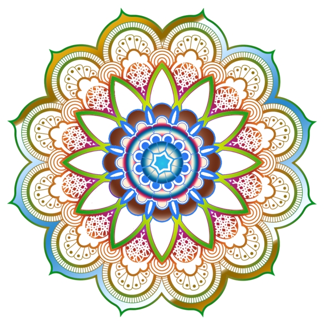 640x640 Flower Back Design Decorative Background Flowers Type Back