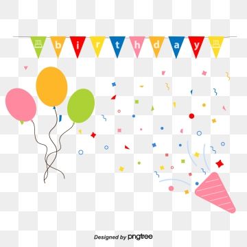 360x360 Happy Birthday Decorative Background Vector, Background Clipart