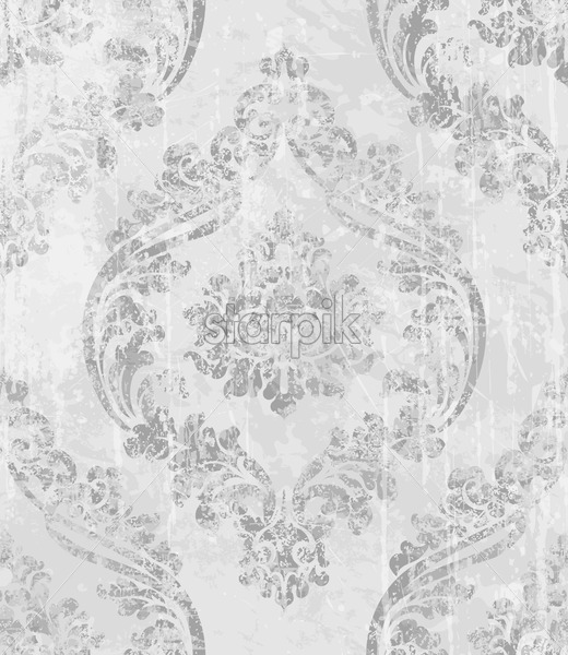520x600 Vintage Baroque Ornamented Background Vector Victorian Royal