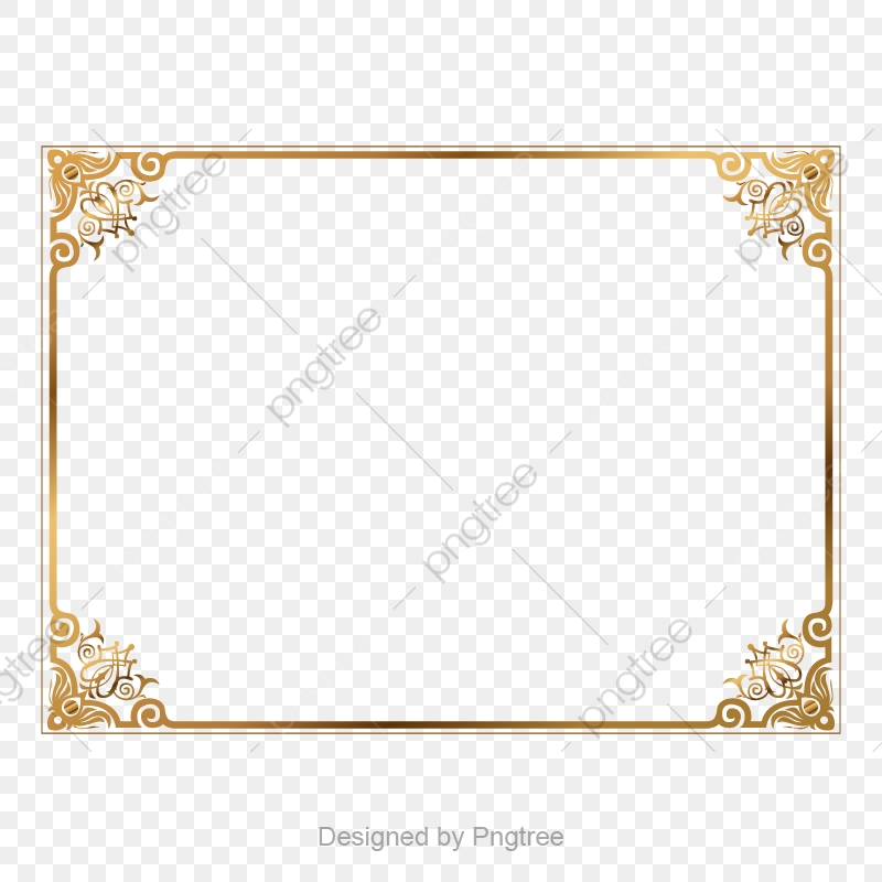 800x800 Gold Retro Decorative, Golden Golden Vector