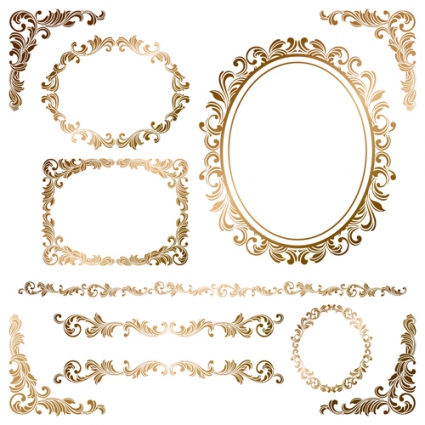 Gold Decoration Border Vector Free Vectors Ui Download 425x425 Gold Decoration Border Vector Free Vectors Ui Download