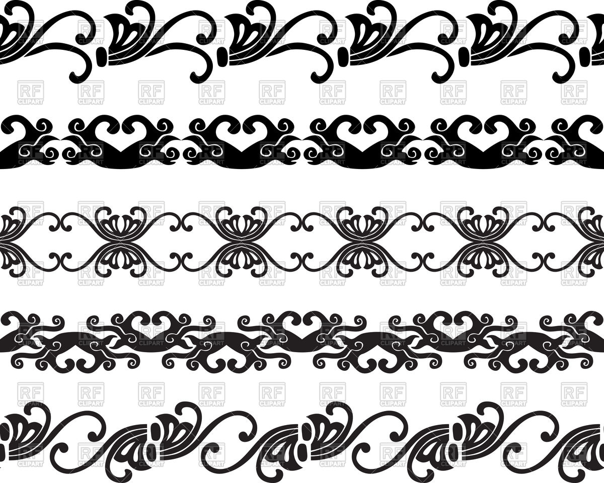 Set Of Decorative Borders Vector Image Of Borders And Frames 1200x960 Set Of Decorative Borders Vector Image Of Borders And Frames