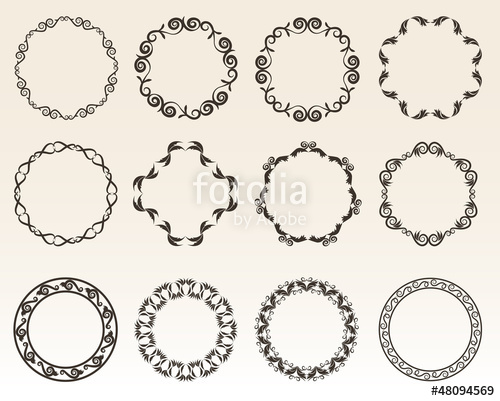 Decorative Circle Vector at Vectorified.com | Collection of Decorative ...