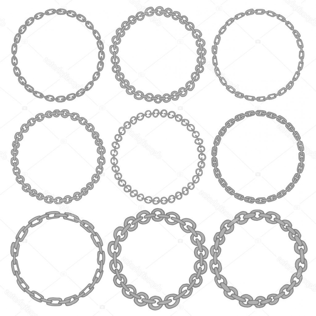 1228x1228 Stock Illustration Set Of Decorative Circle Soidergi
