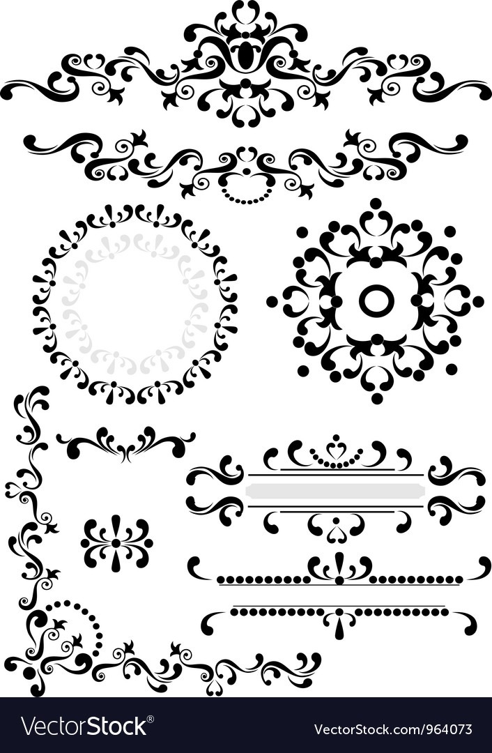 Download Decorative Corners Vector at Vectorified.com | Collection ...