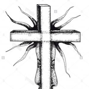 Black And White Decorative Christian Crosses Vector Catchsplace 300x300 Black And White Decorative Christian Crosses Vector Catchsplace