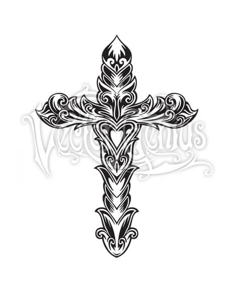 Decorative Cross Christian Clipart 468x580 Decorative Cross Christian Clipart