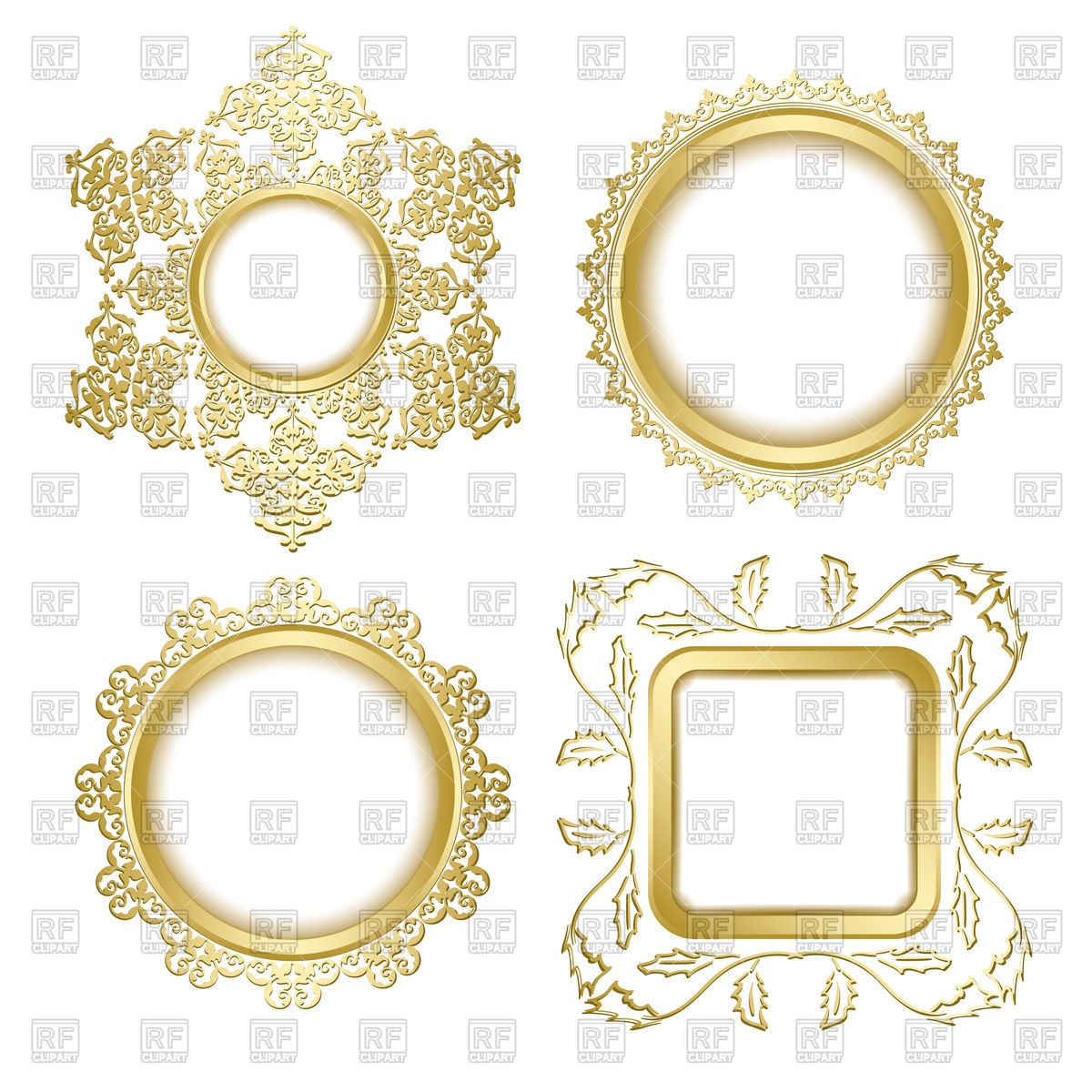 Decorative Frame Vector at Vectorified.com | Collection of Decorative ...