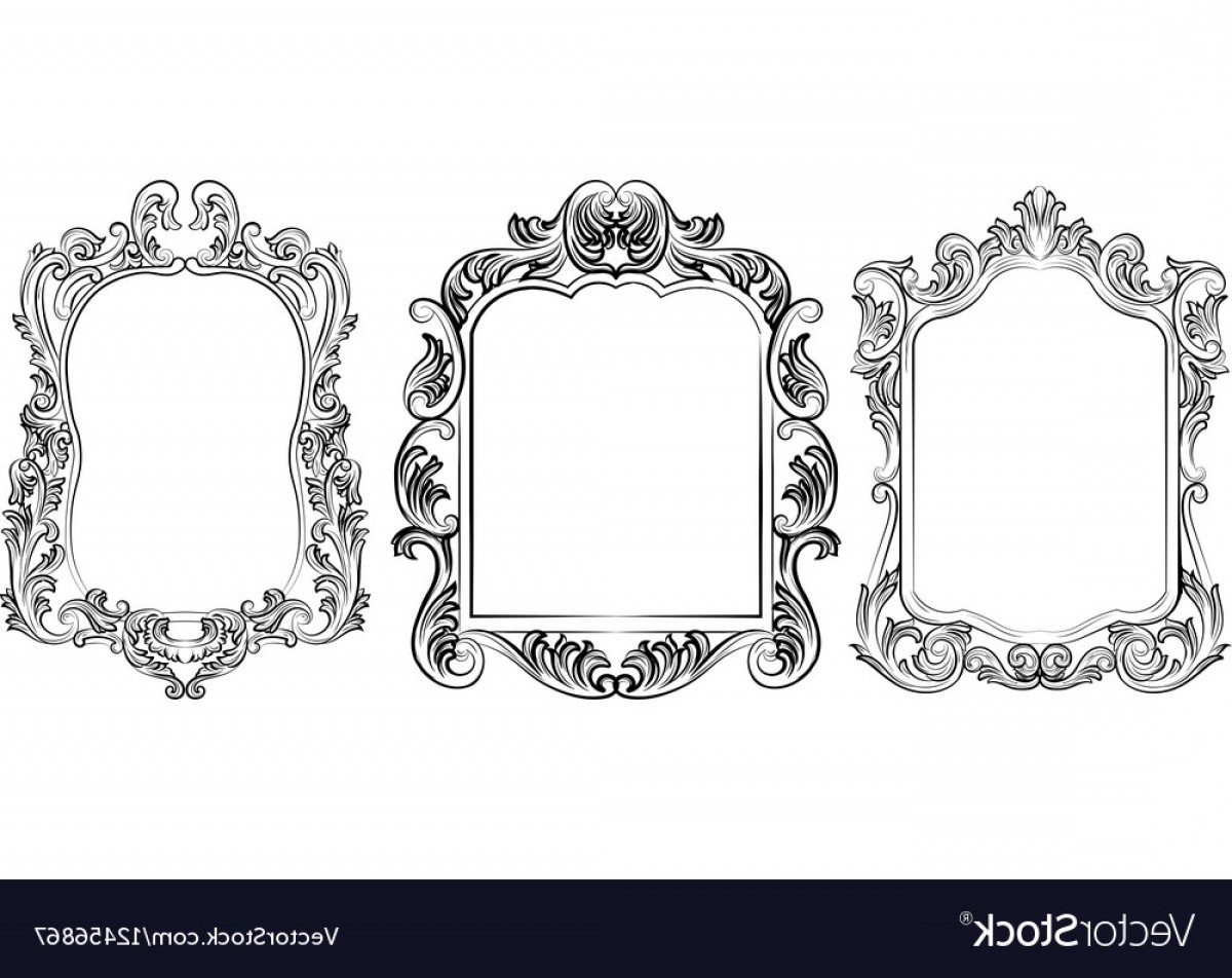 1200x952 Vintage Decorative Frame Vector Handandbeak