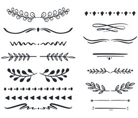 Decorative Lines Vector at Vectorified.com | Collection of Decorative ...