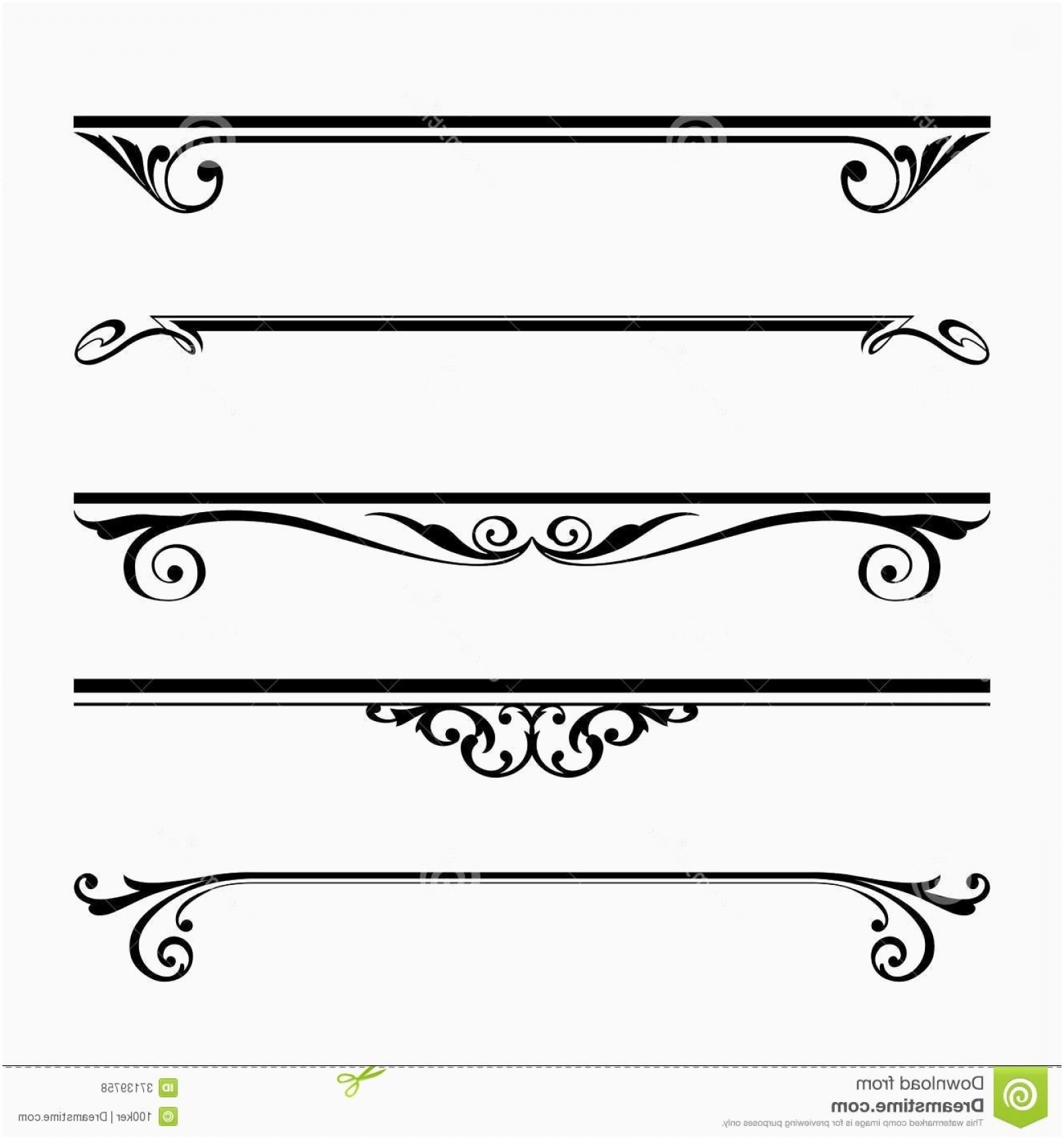 Decorative Lines Vector Png at Vectorified.com | Collection of ...